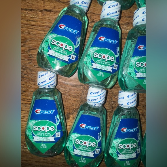 Scope Crest mouthwash travel size lot of 20 bottles NEW - Picture 3 of 3